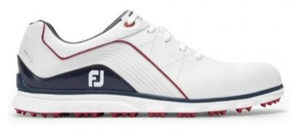 Footjoy Pro SL '19 - White/Navy/Red Golf Shoes