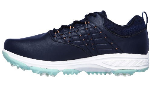 Skechers Ladies Pro 2 Golf Shoes - Navy/Turquoise