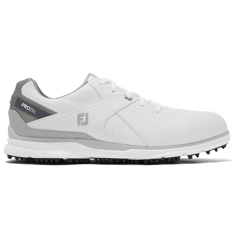 Footjoy Pro SL '20 Golf Shoes - White/Grey