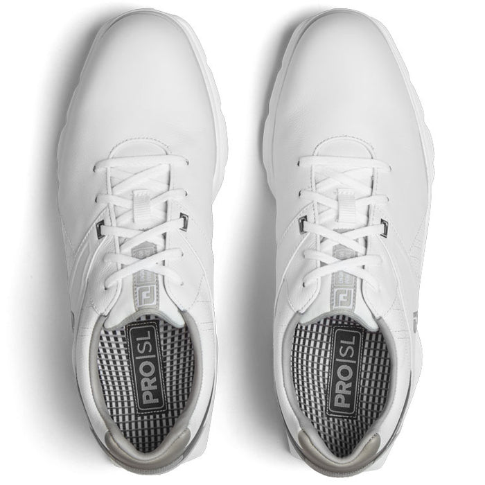 Footjoy Pro SL '20 Golf Shoes - White/Grey