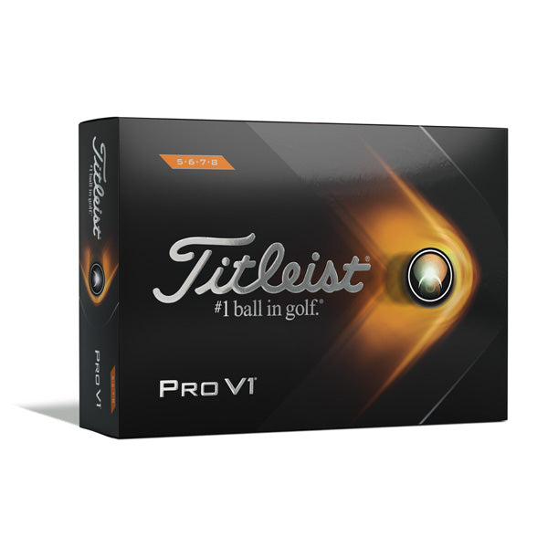 Titleist Pro V1 2021 Golf Balls - White - High Numbers