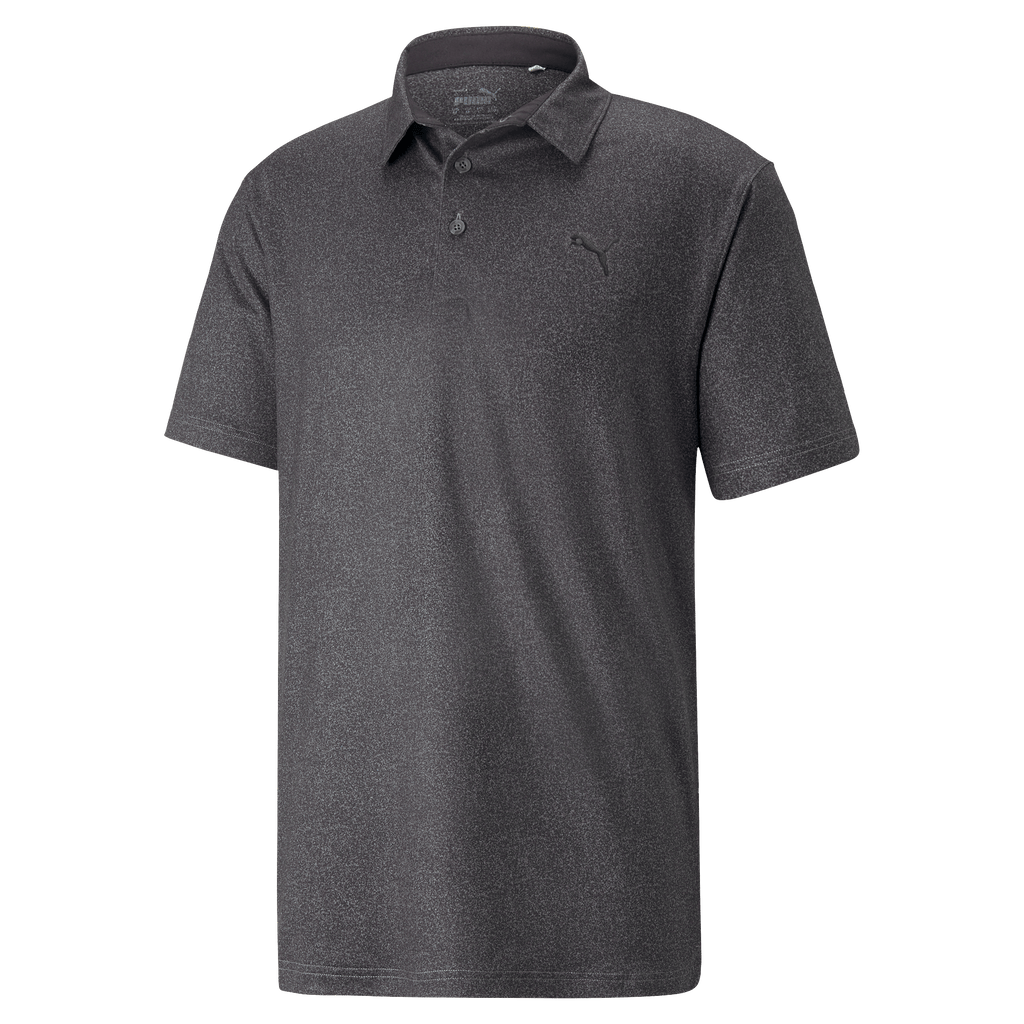 Puma Cloudspun Primary Golf Polo Shirt - Black