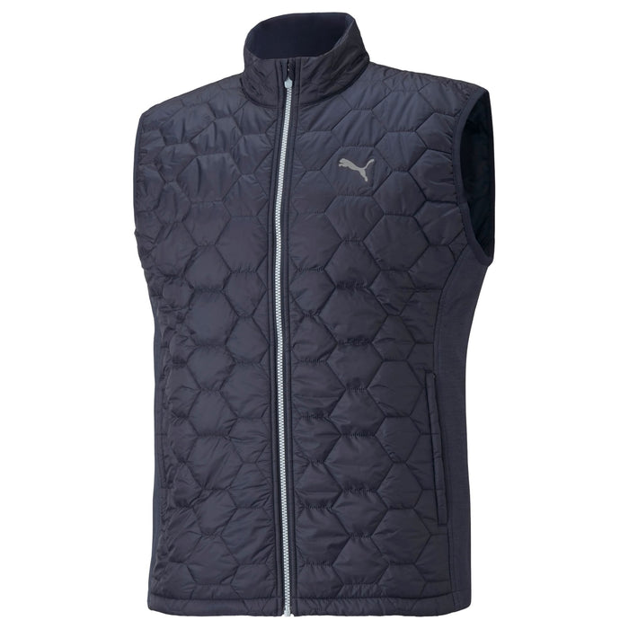 Puma Cloudspun WRMLBL Golf Vest - Navy Blazer