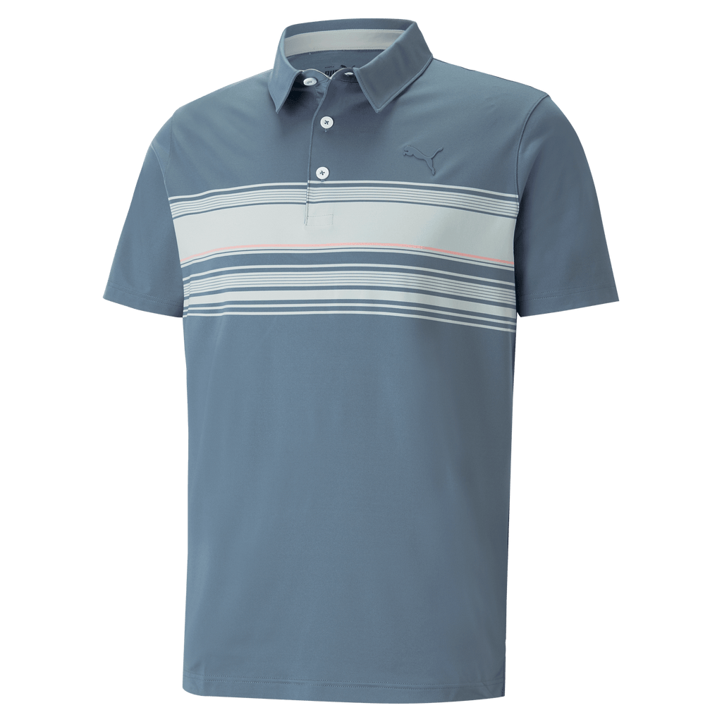 Puma Mattr Grind Golf Polo Shirt - Evening Sky/High Rise