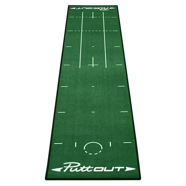 Putt-Out Training Putting Mat - Green