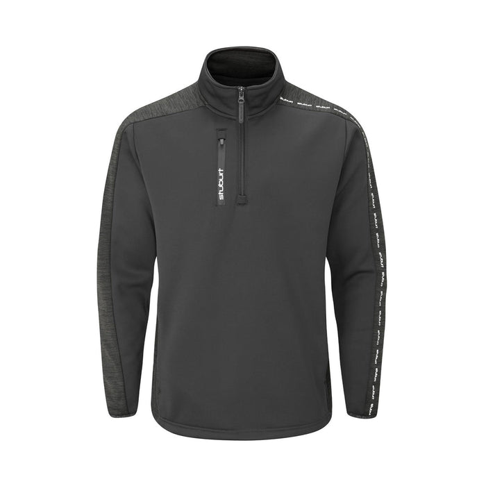 Stuburt Radar Fleece 1/2 Zip Golf Pullover - Grey