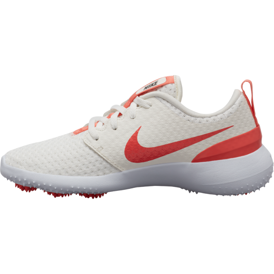 Nike Roshe G Junior Golf Shoes - White/Ember