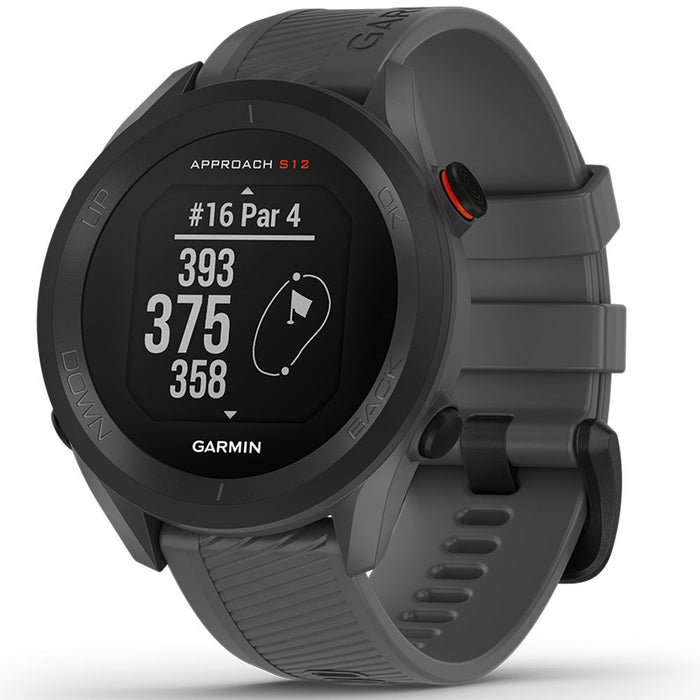 Garmin Approach S12 GPS Golf Watch - Slate Grey