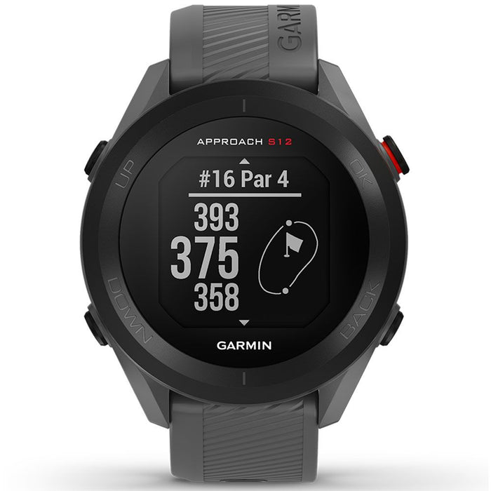 Garmin Approach S12 GPS Golf Watch - Slate Grey