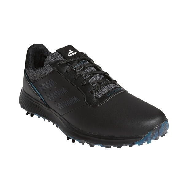 adidas S2G Leather Golf Shoes - Black