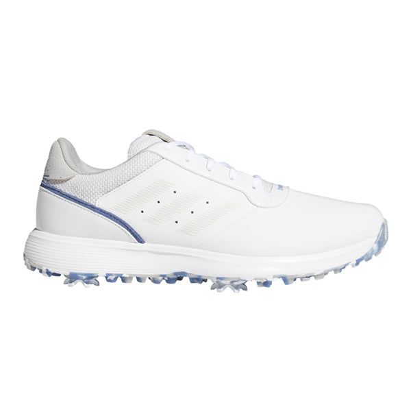 adidas S2G Leather Golf Shoes - White
