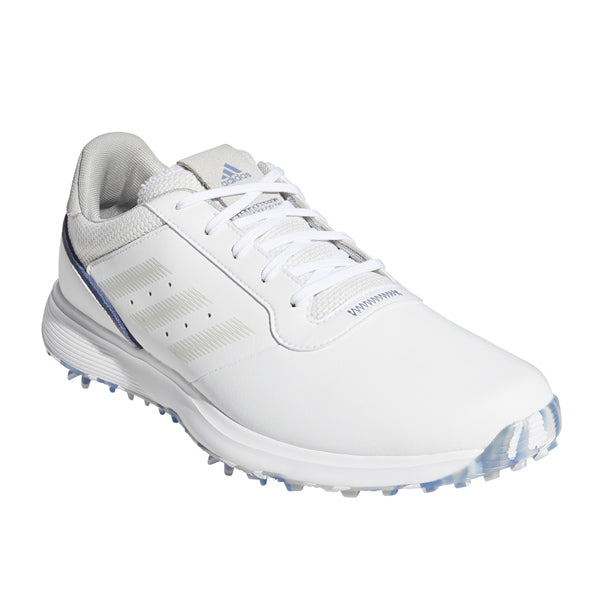 adidas S2G Leather Golf Shoes - White