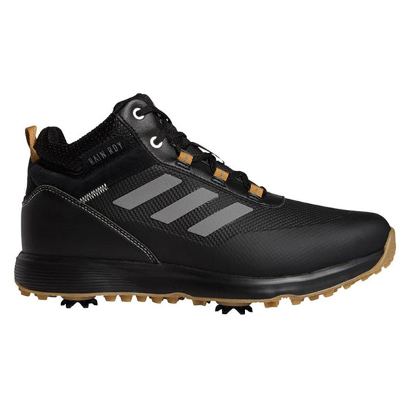 adidas S2G Mid Golf Shoes - Black/Grey