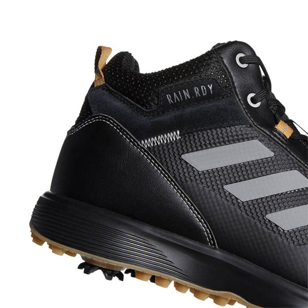 adidas S2G Mid Golf Shoes - Black/Grey