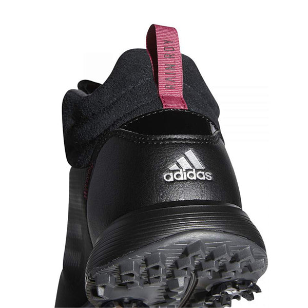 adidas S2G Mid Ladies Golf Shoes - Black/Pink