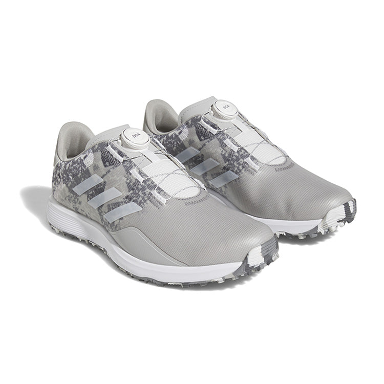 adidas S2G SL BOA 23 Golf Shoes - Grey/White - Andrew Morris Golf