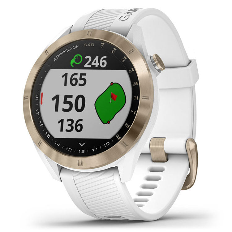 Garmin Approach S40 GPS Golf Watch  - White