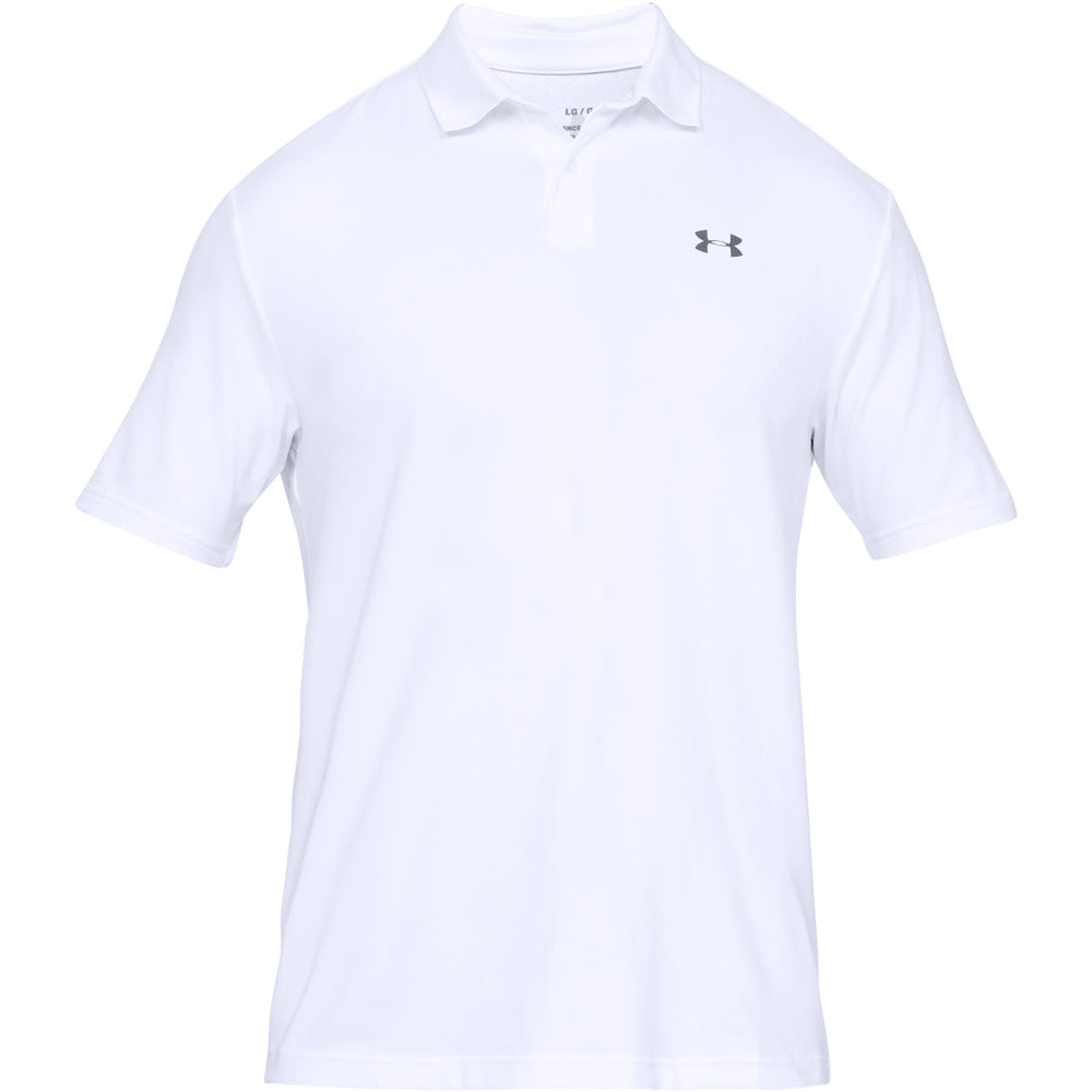 Under Armour Performance 2.0 Golf T-Shirt -  White