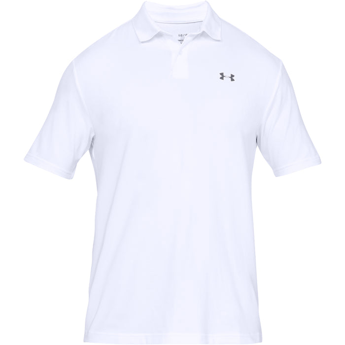 Under Armour Performance 2.0 Golf T-Shirt -  White