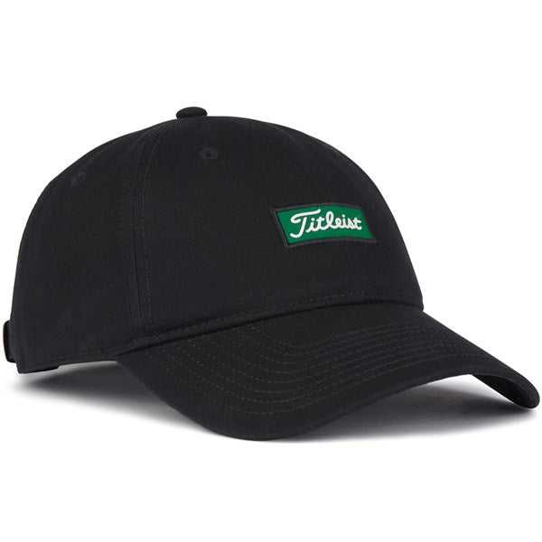 Titleist Shamrock Collection Charleston Garment Wash Golf Cap - Black/Green