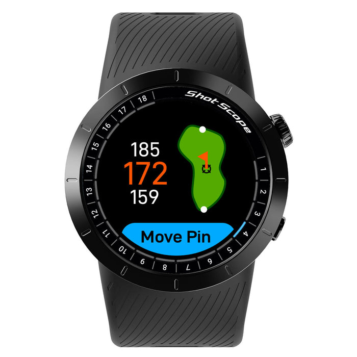 Shot Scope X5 GPS Golf Watch - Black