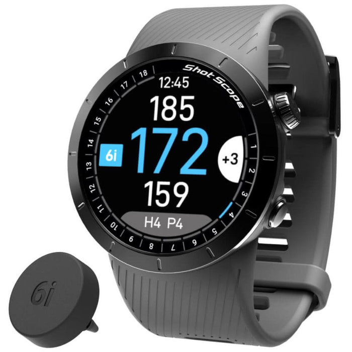 Shot Scope X5 GPS Golf Watch - Grey