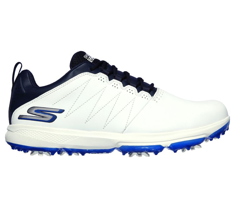 Skechers Go Golf Pro 4 Legacy Golf Shoes - White/Navy