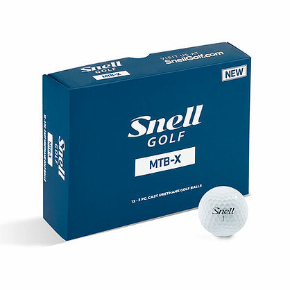 Snell MTB-X Golf Balls - White