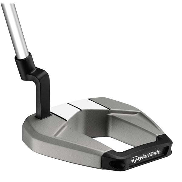 Taylormade Spider S L Neck Golf Putter - Platinum/White