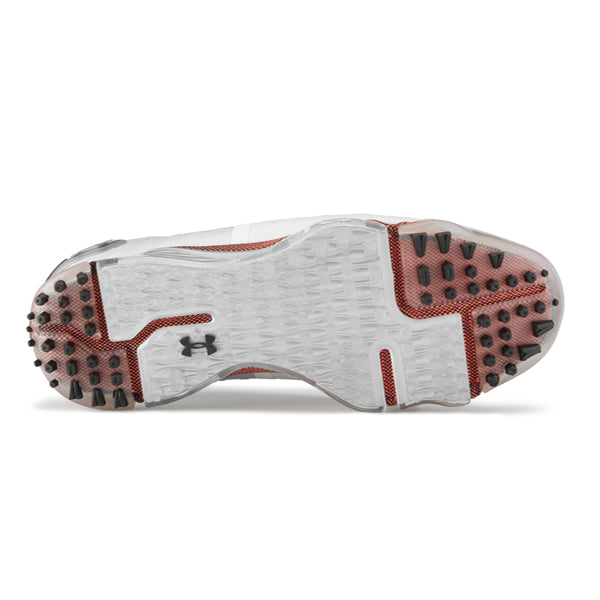 Under Armour Spieth 5 Spikeless Golf Shoes - White/Silver/Black