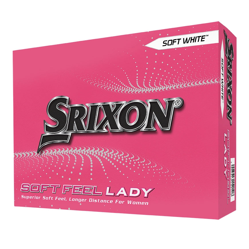Stixon 2023 Soft Feel Lady Golf Balls - White