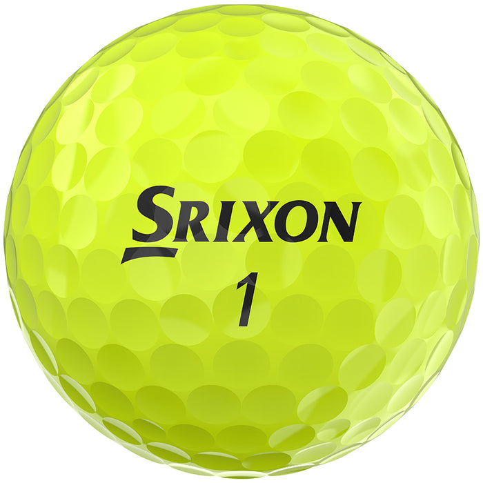 Srixon 2023 Soft Feel Golf Balls - Yellow