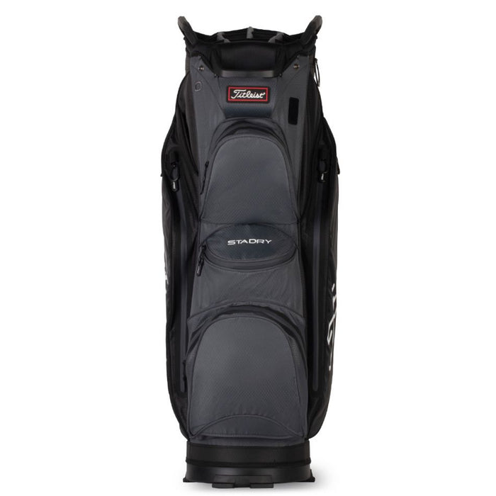 Titleist Stadry 14 Golf Cart Bag - Black/Grey