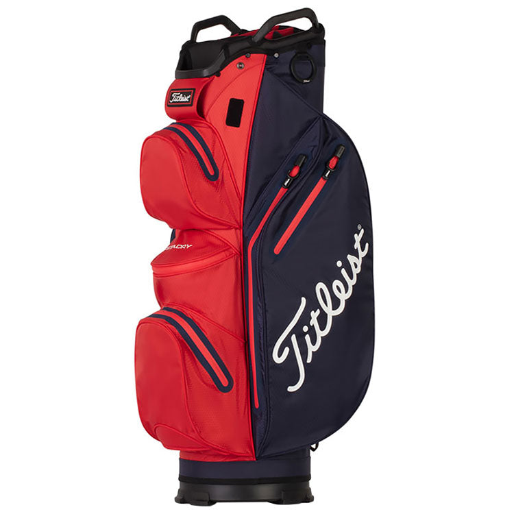Titleist Stadry 14 Golf Cart Bag - Navy/Red