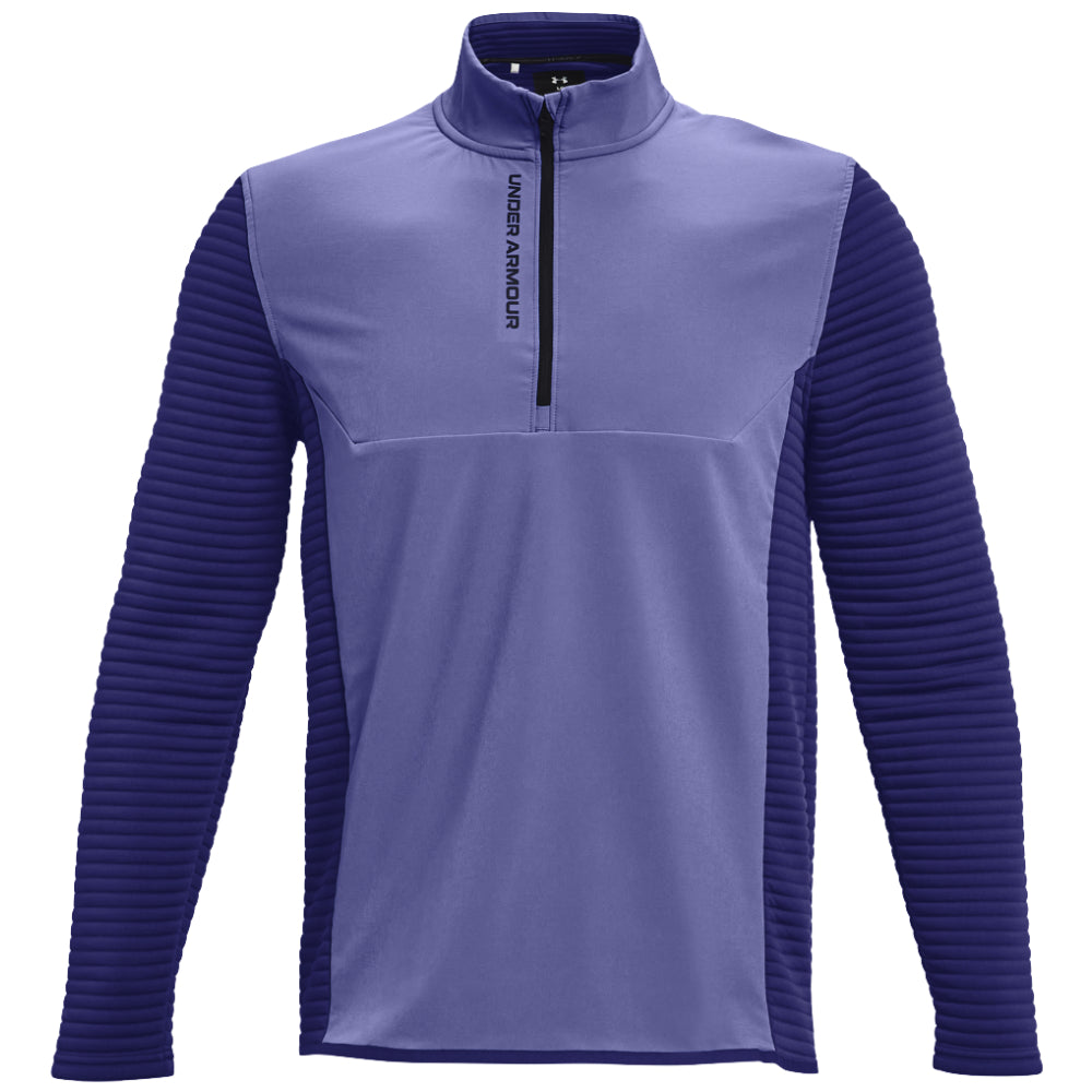 Under Armour Storm Evo Daytona 1/2 Zip Mens Golf Sweater - Regal Blue/Purple