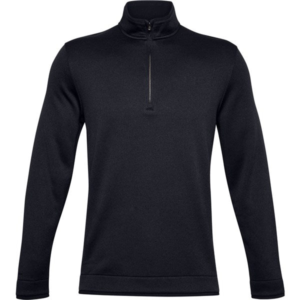 Under Armour Storm Sweater Fleece 1/2 Zip golf Top - Black