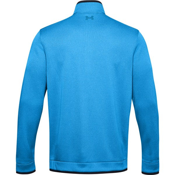 Under Armour Storm Sweater Fleece 1/2 Zip Golf Top - Electric Blue