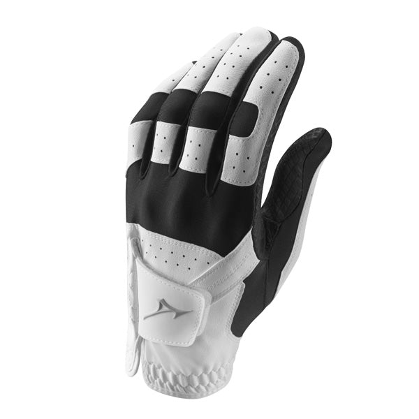 Mizuno Stretch Golf Glove - White/Black