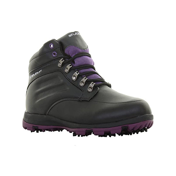 Stuburt Terrain Winter Golf Boots - Black/Mulberry