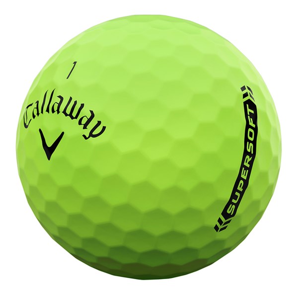 Callaway 2023 Supersoft Golf Balls - Green