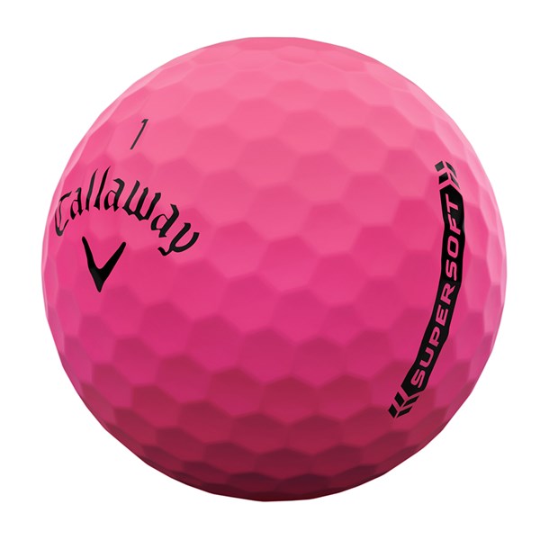 Callaway 2023 Supersoft Golf Balls - Pink