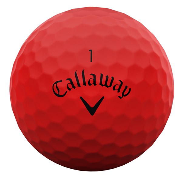 Callaway 2023 Supersoft Golf Balls - Red