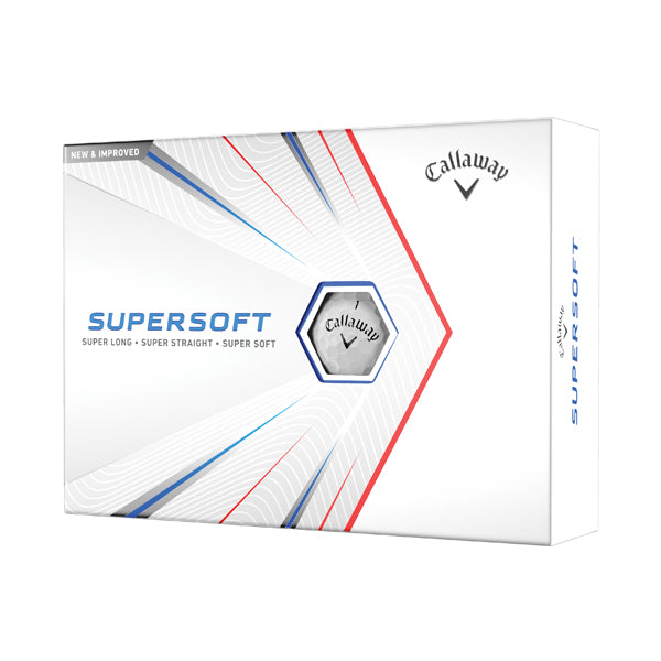 Callaway Supersoft 2021 Golf Balls - White