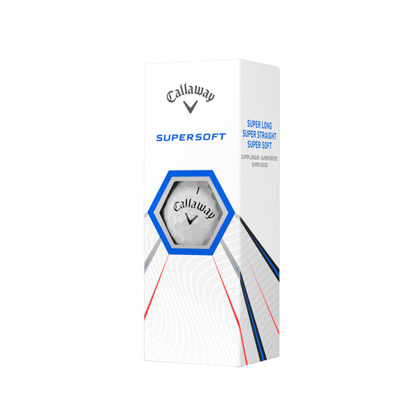 Callaway Supersoft 2021 Golf Balls - White