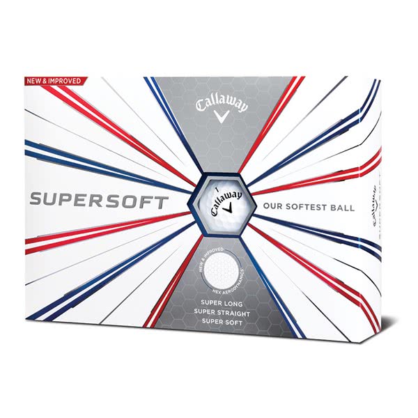 Callaway Supersoft Golf Balls - White