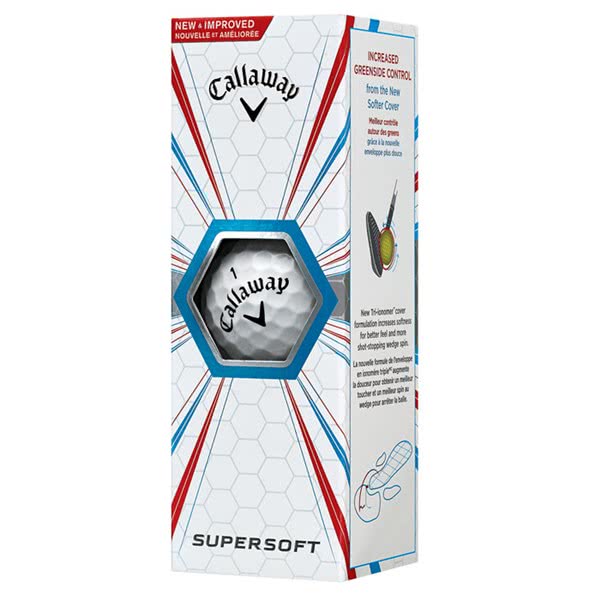 Callaway Supersoft Golf Balls - White