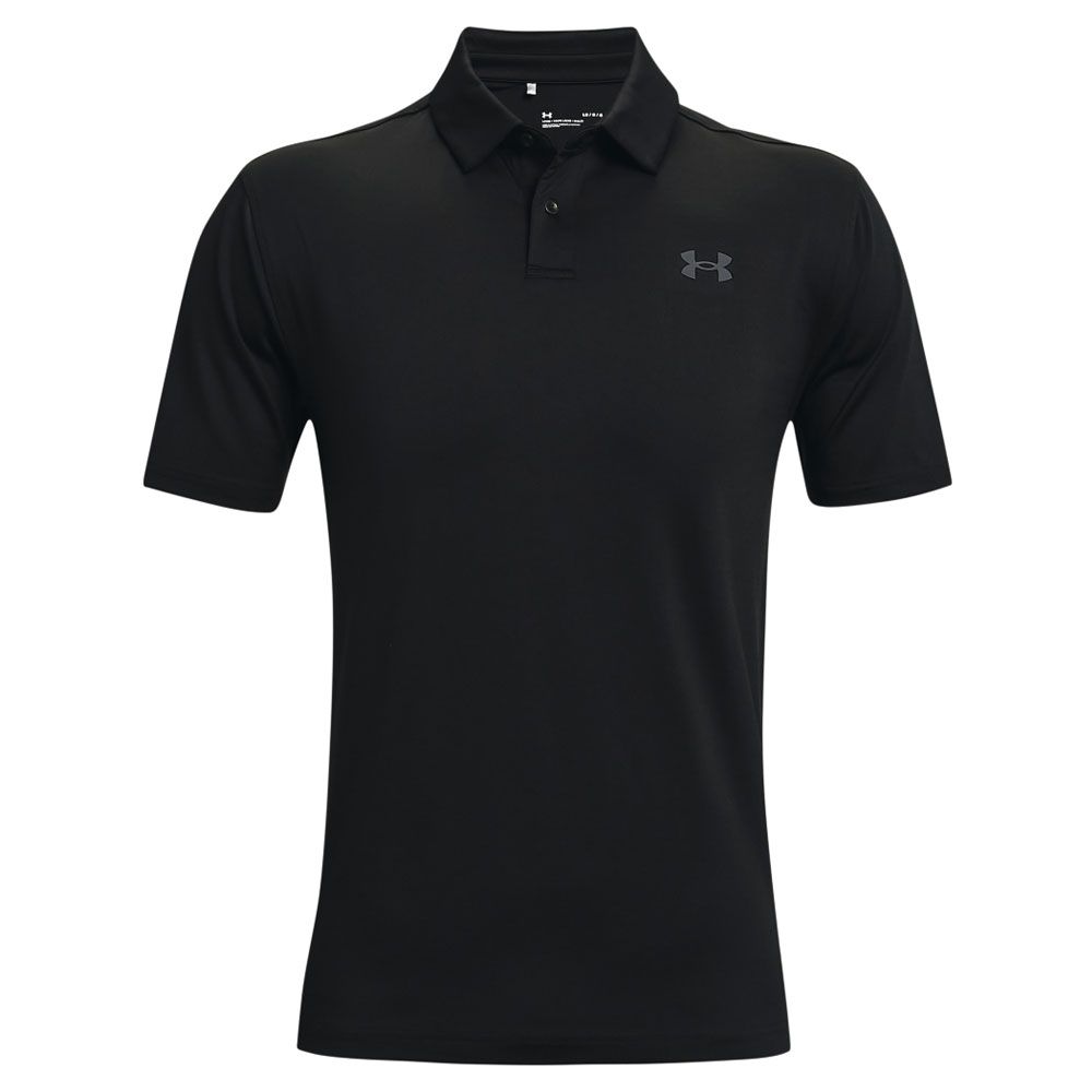 Under Armour T2G Mens Golf Polo Shirt - Black