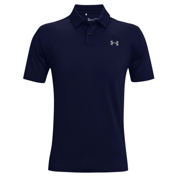 Under Armour T2G Mens Golf Polo Shirt - Navy/Grey