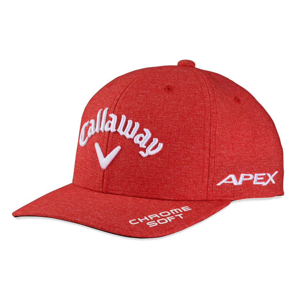 Callaway Tour Authentic Performance Pro Hat - Red Heather / White