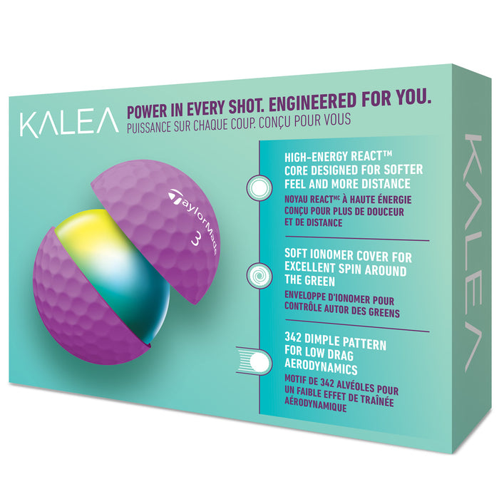 Taylormade Kalea Golf Balls - Purple